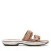 Clarks Breeze Piper In Beige Synthetic
