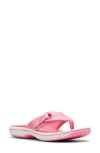 Clarks Cloudsteppers Breeze Reyna Flip-flop Sandals In Multi