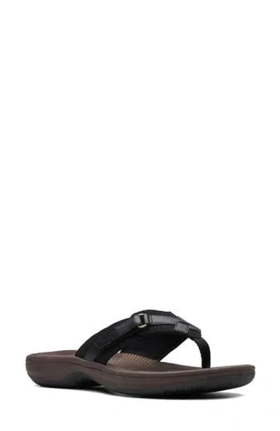 Clarks ® Breeze Sea Thong Sandal In Brown