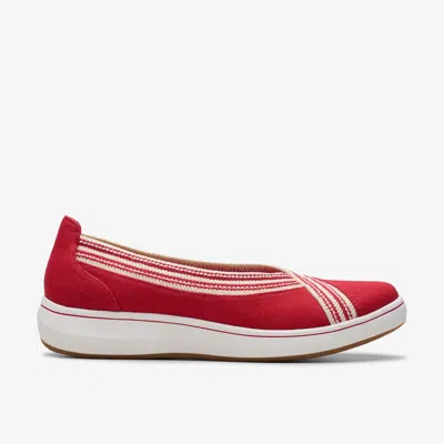 Clarks Breeze Sky Air In Red