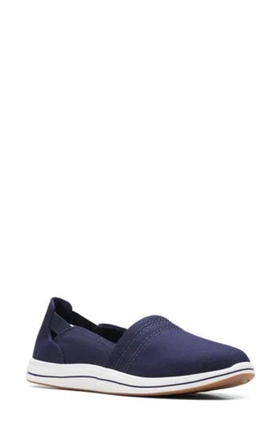 Clarks ® Breeze Step Ii Slip-on Sneaker In Dark Navy