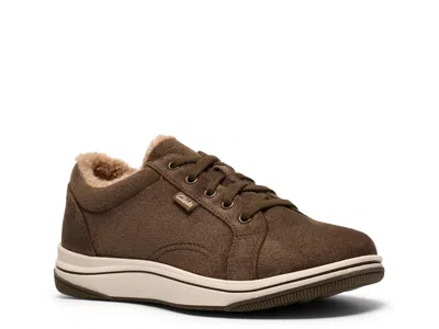 Clarks Breeze Warm Sneaker In Brown