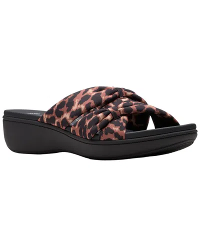 Clarks Breezerae Ava Sandal In Animal Print