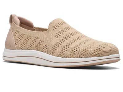 Clarks Breezey Izzy Women's Shoes Sand Textile: 11 A - Narrow In Neutral