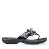 Clarks Women's Cloudsteppers Brinkley Flora Sandals Women's Shoes In Black