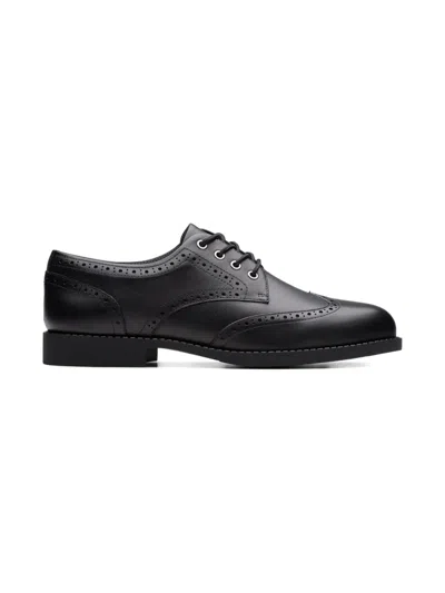 Clarks Kids' Brogue Lace-up Shoes In Black