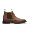 Clarks Burchill Up In Brown Suede In Multi