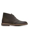 Clarks Bushacre 2 In Brown Leather In Brown