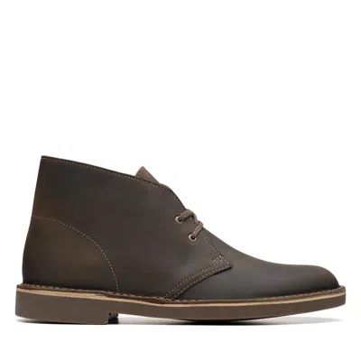 Clarks Bushacre 2 In Brown Leather