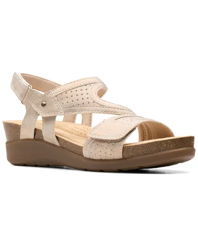 Clarks Calenne Carmen In Pink Synthetic In Brown