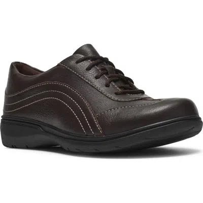 Clarks ® Carleigh Dream Casual Oxford -wide Width Available In Burgundy
