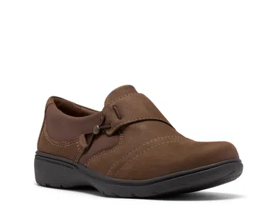 Clarks Carleigh Lily Slipon In Brown