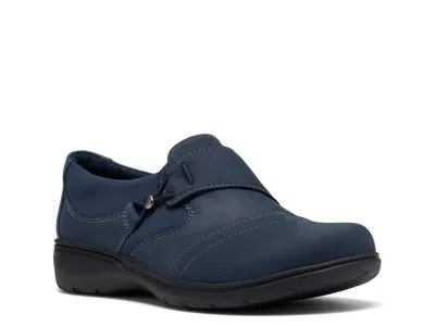 Clarks Carleigh Lily Slipon In Blue