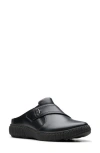 Clarks Caroline Bay In Black Leather