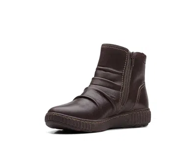 Clarks Caroline Orchid In Burgundy