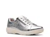 Clarks Caroline Rio Sneaker In Silver