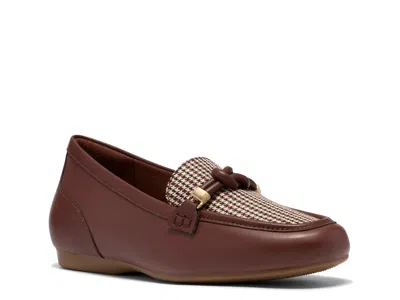 Clarks Cathrynn Jazz Loafer In Brown