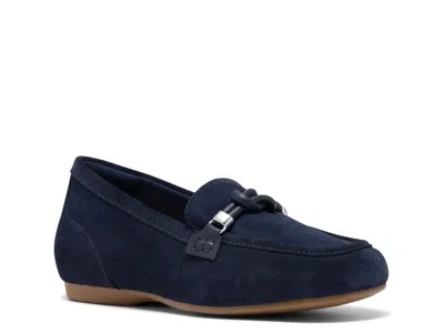 Clarks Cathrynn Jazz Loafer In Blue