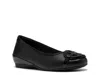 Clarks Cathrynn Luna Flat In Black