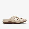 Clarks Cecily Slide In White