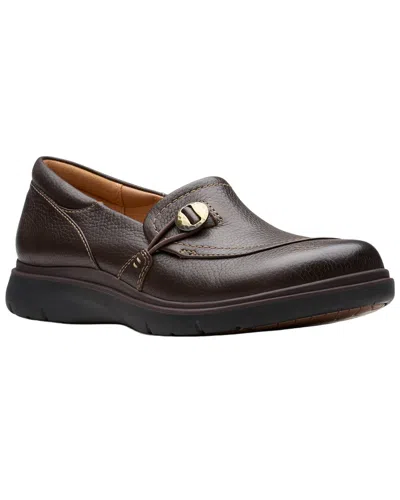 Clarks Certina Ease Leather Loafer In Brown