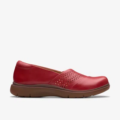 Clarks Certina Edge In Red