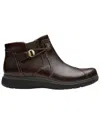 Clarks Certina Joy Leather Boot In Brown