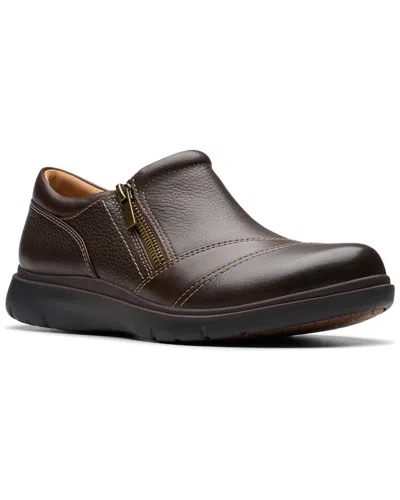 Clarks Certina Pure In Brown Leather In Multi