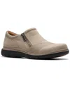 Clarks Certina Pure In Beige Nubuck In Brown