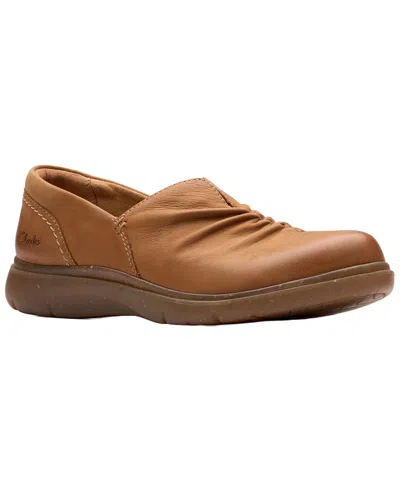 Clarks Certina Rose Leather Loafer In Multi