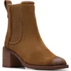 Clarks Chamberly Top Suede Chelsea Boot In Multi