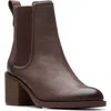 Clarks Chamberly Top Leather Chelsea Boot In Multi