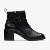 Clarks 65mm Chamberly Ankle Boots In Black