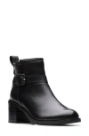 Clarks ® Chamberly Trim Block Heel Boot In Multi