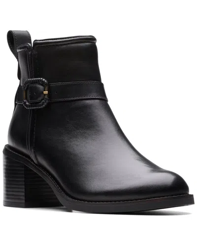 CLARKS CLARKS CHAMBERLY TRIM LEATHER BOOT