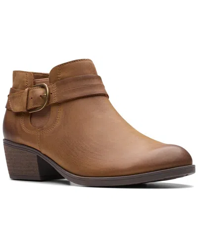 CLARKS CLARKS CHARLTEN RAE LEATHER BOOTIE