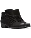 Clarks Charlten Rosa Leather Bootie In Multi