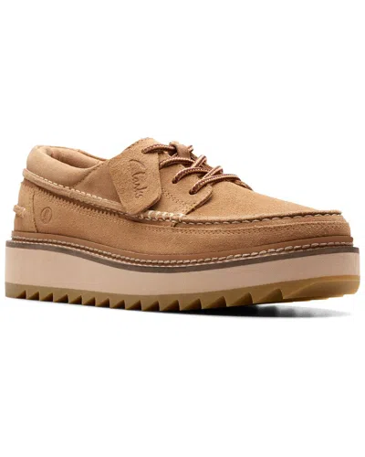 Clarks Clarkhill Lace Suede Loafer
