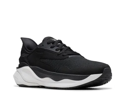 Clarks Pace Sneaker In Black
