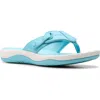 Clarks Sunmaze Loop Sandal In Blue