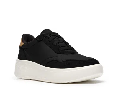 Clarks Cliudsteppers Solevana Slate Slipon Sneaker In Black