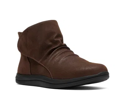 Clarks Cloudsteppers Breeze Faye Bootie In Brown