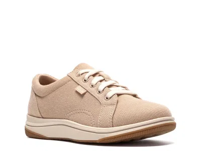 Clarks Cloudsteppers Breeze Rose Sneaker In Nude