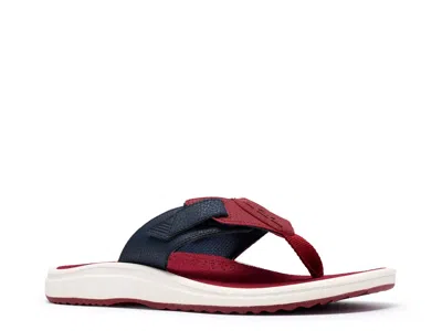 Clarks Cloudsteppers Breeze Sandal In Red