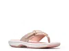Clarks Cloudsteppers Breeze Sea Sandal In Pink