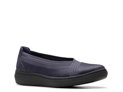 Clarks Cloudsteppers Breeze Sky Air Slipon In Blue