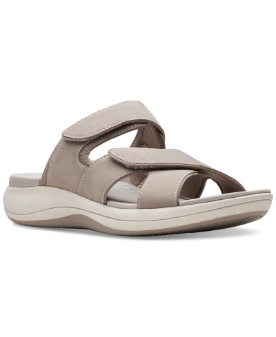 Clarks Cloudsteppers Mira Ease Casual-style Sandals In Stone