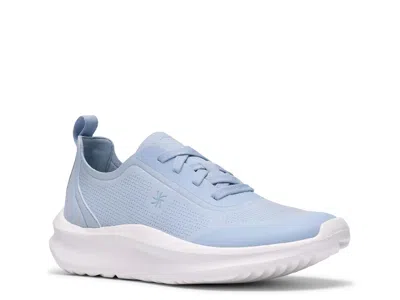 Clarks Cloudsteppers Solevana Ria Sneaker In Blue
