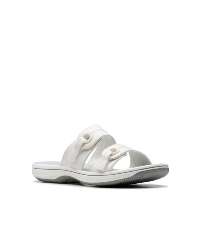CLARKS CLOUDSTEPPERS WOMEN'S BREEZE MAYE SLIP-ON SANDALS