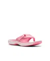 Clarks Cloudsteppers Women's Breeze Reyna H Slip-on Sandals In Pink Ombre